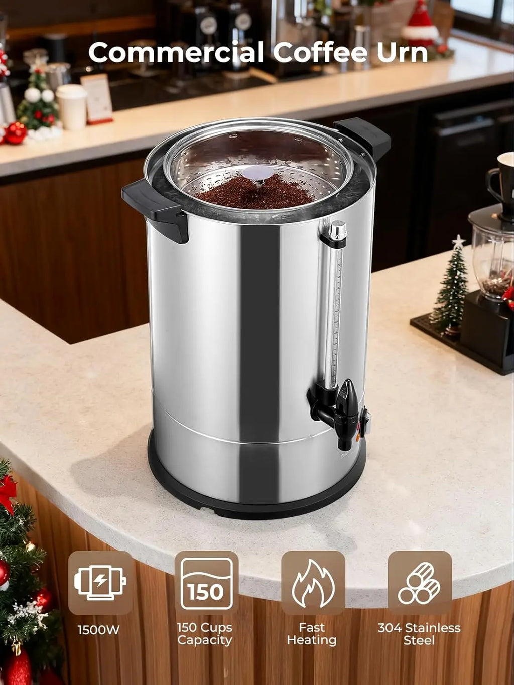 Commercial Coffee Maker Electric Hot Beverage Dispenser