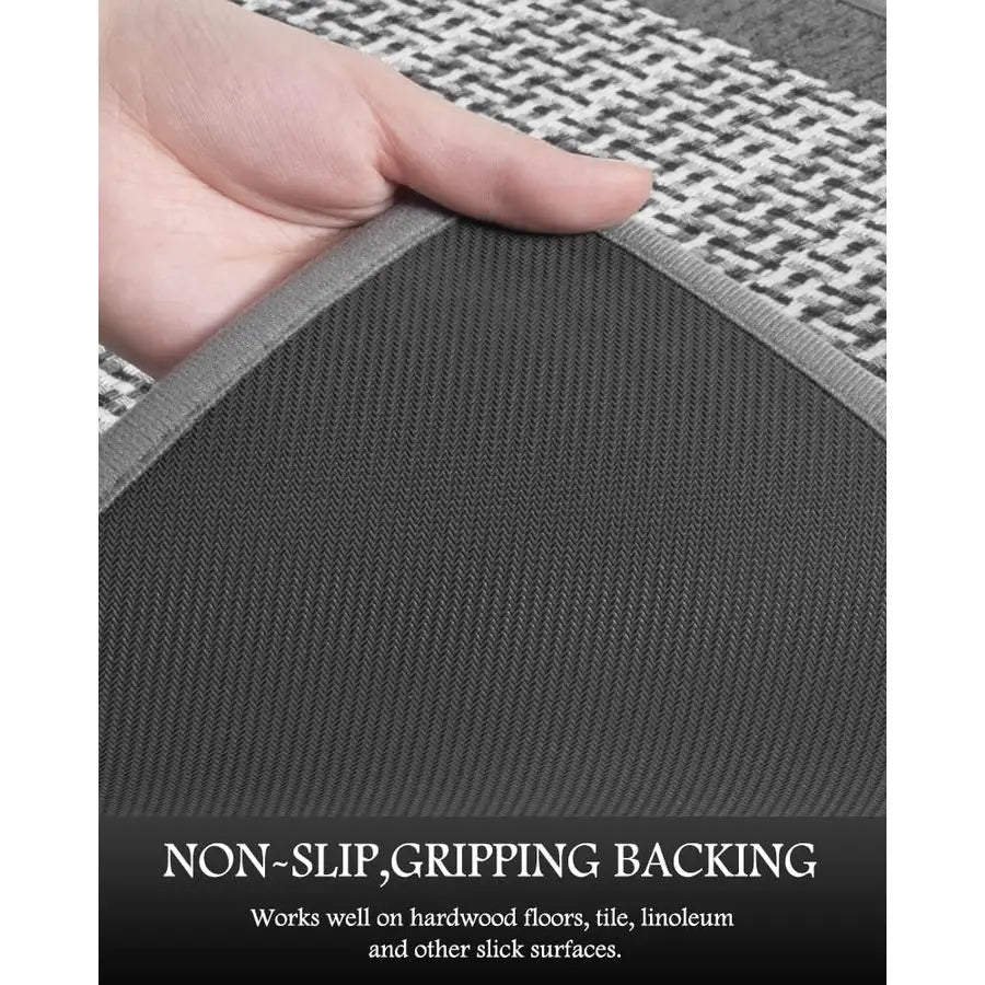Runner Rugs for Kitchen Floor Non Skid Washable