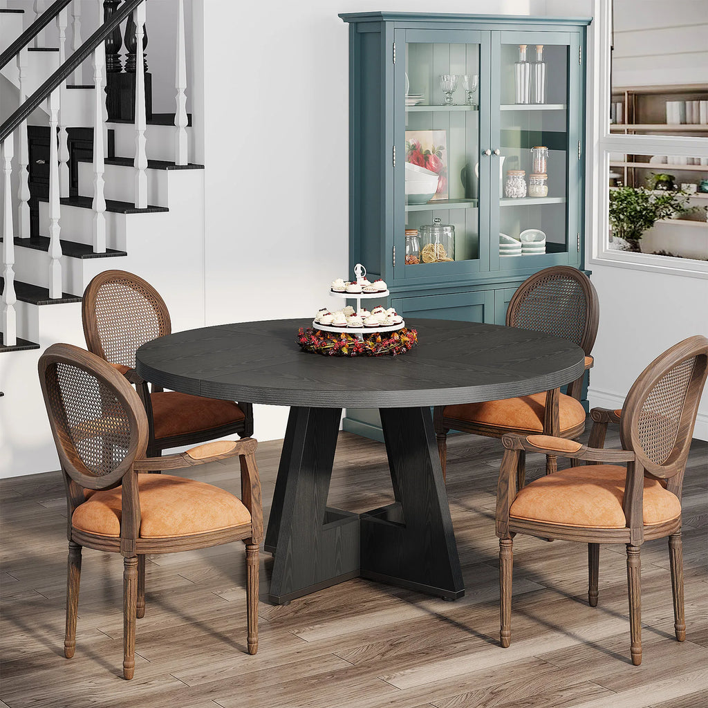 Round Dining Table for 4