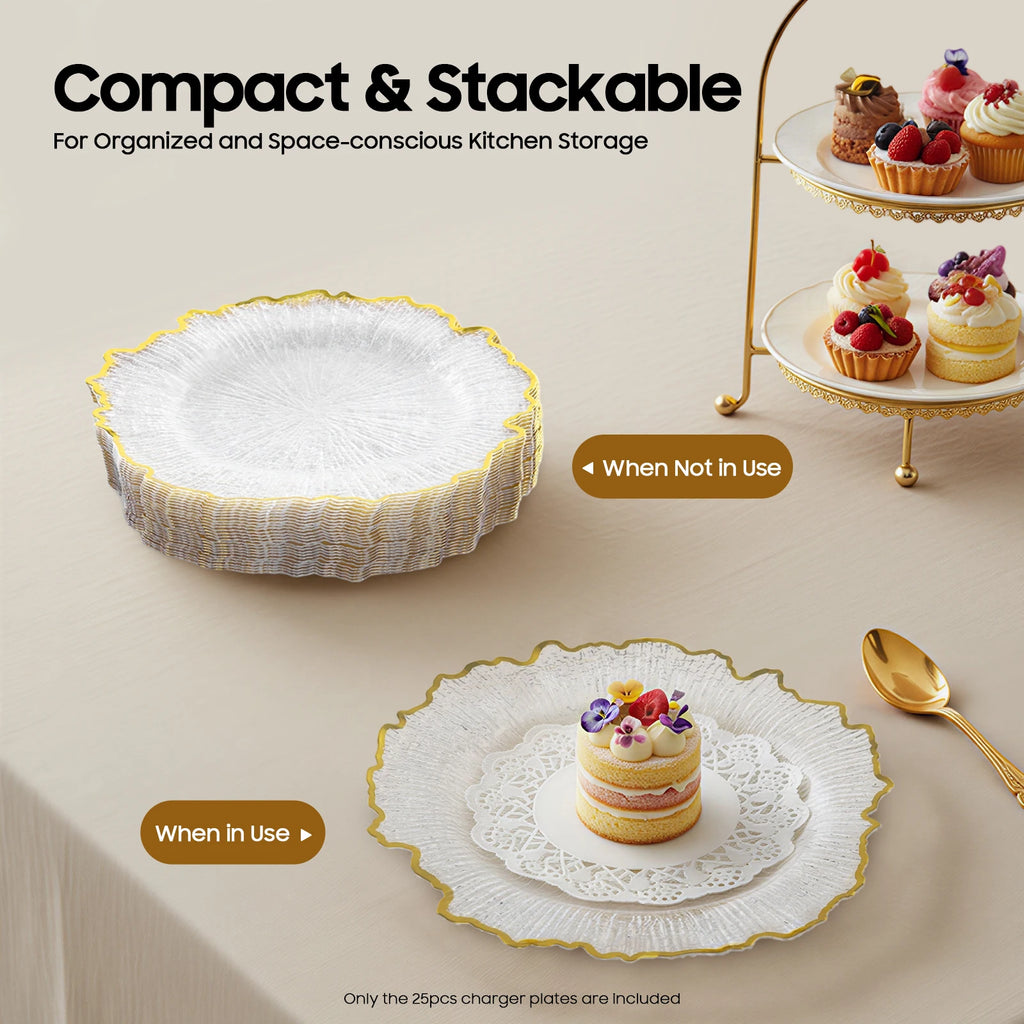 Serving Charger Plates