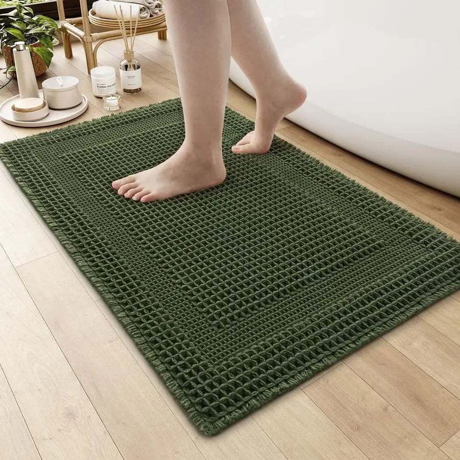 Non Slip, Machine Washable Bathroom Rugs