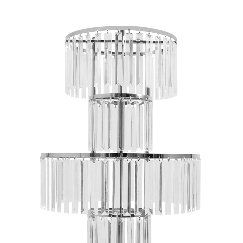 2PCS 5-tier Crystal Flower Stand