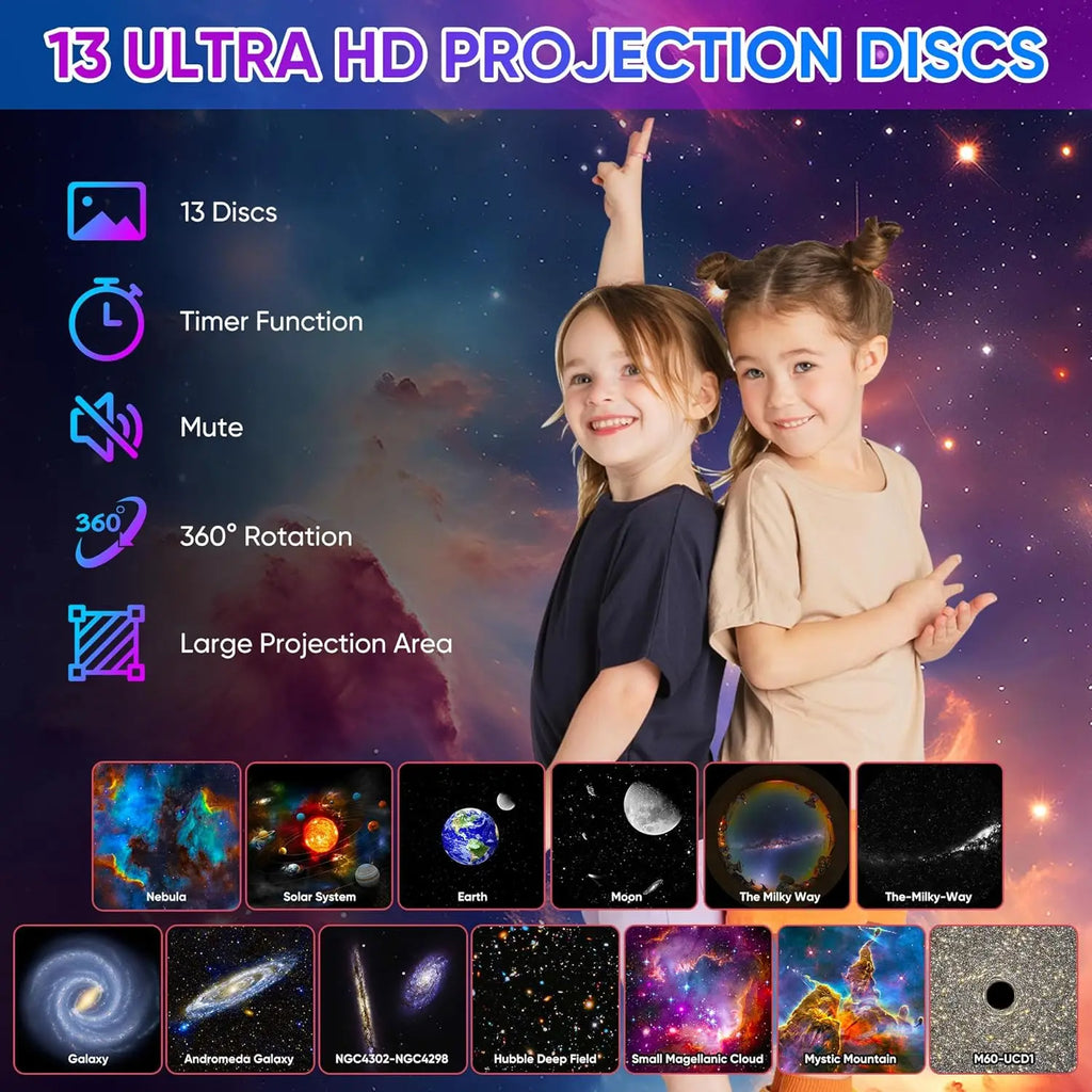 13 In 1 Galaxy Ultra Star Projector