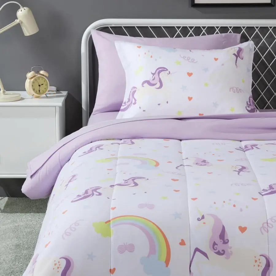 5Piece Soft Microfiber Kids Bed in a Bag
