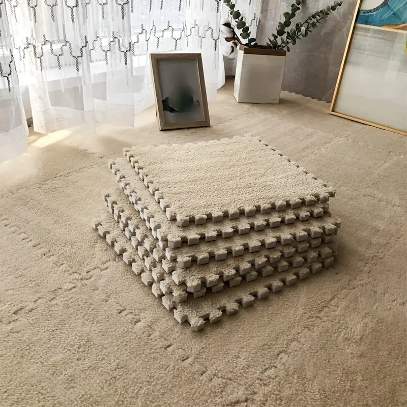 24PCS Solid interlocking foam mat