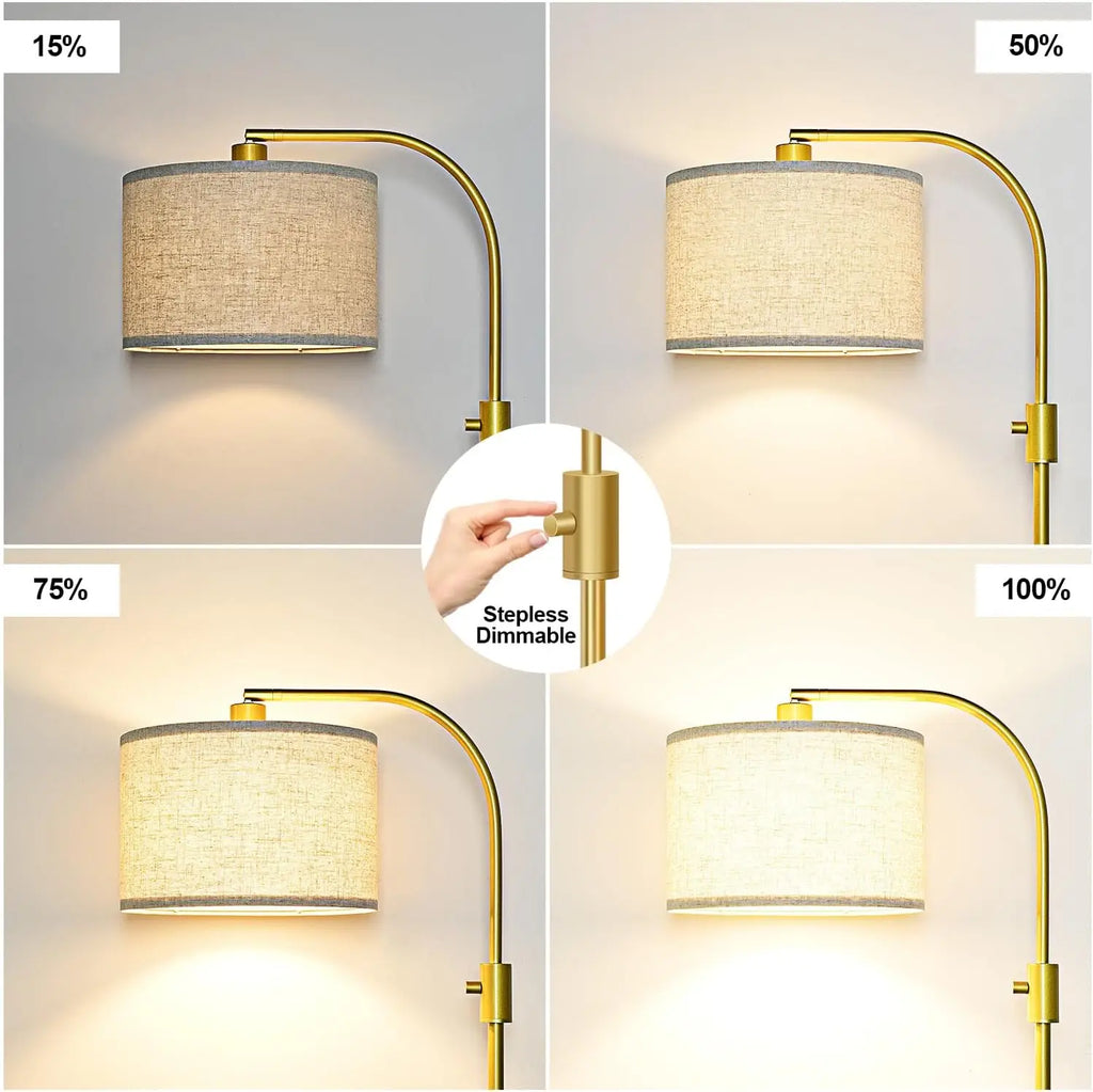 Modern Arc Dimmable Floor Lamp