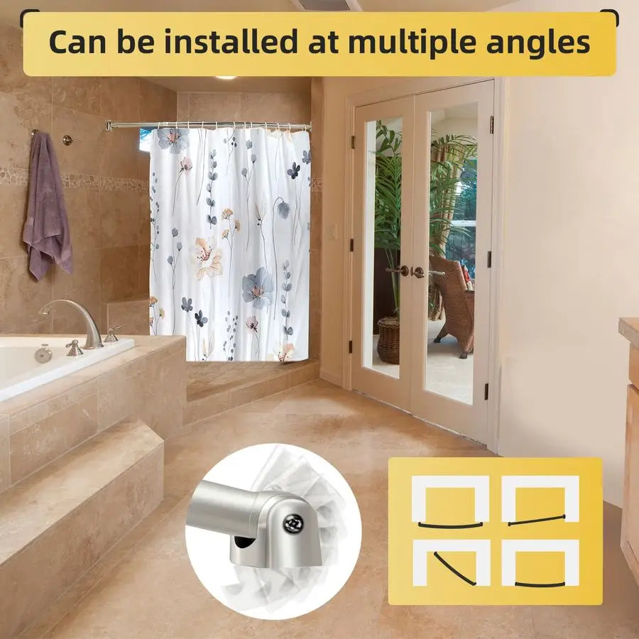 Curved Shower Rod