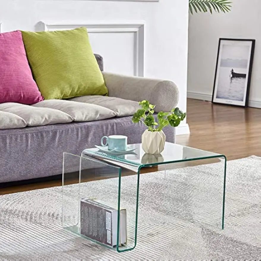 Glass Nightstand
