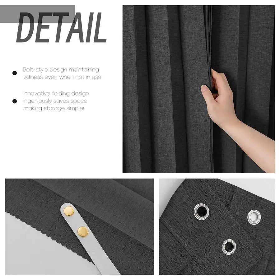 Accordion Shower Curtain
