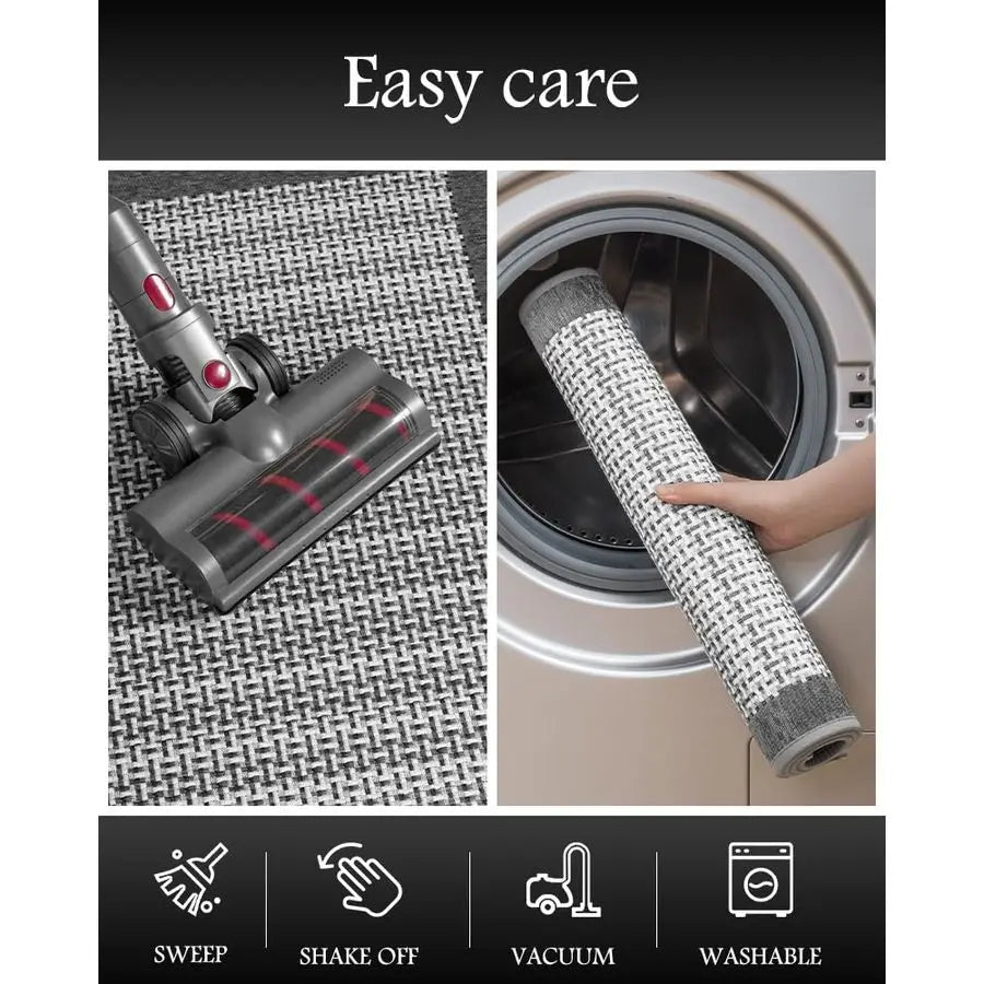 Runner Rugs for Kitchen Floor Non Skid Washable