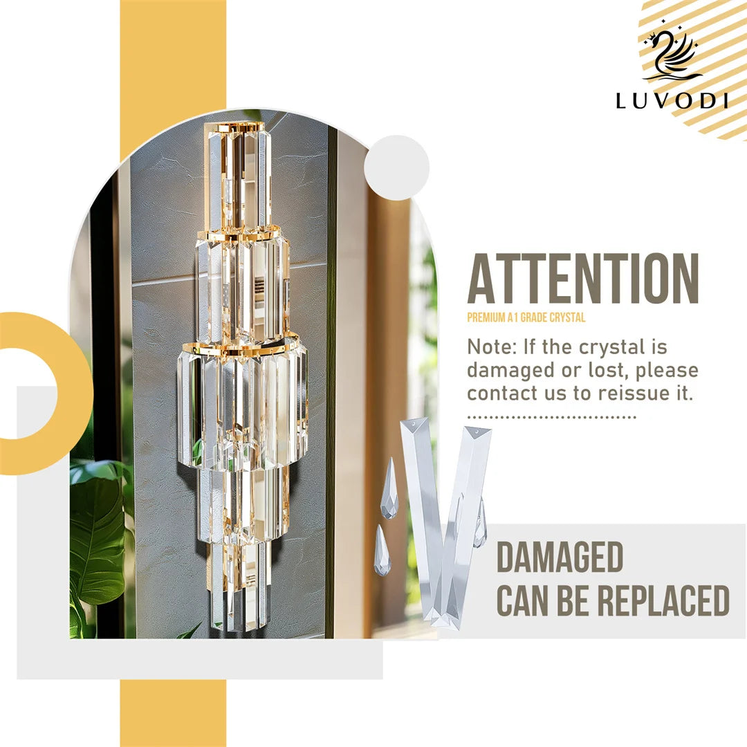 Modern Crystal Wall Lamp