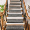 Carpet Stair Treads Set -Non-Slip