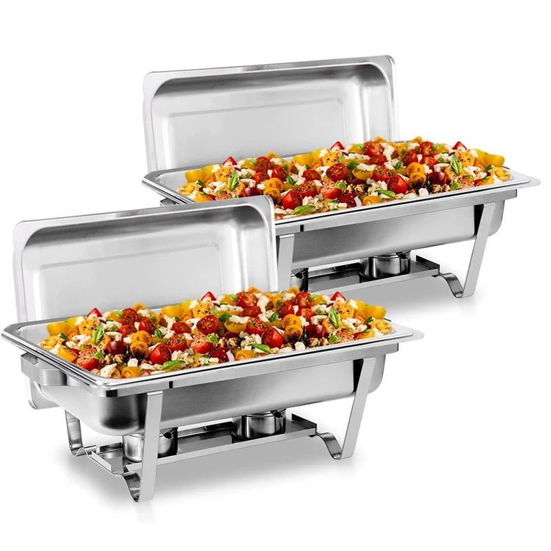 Chafing Dish Buffet Set Stainless Steel