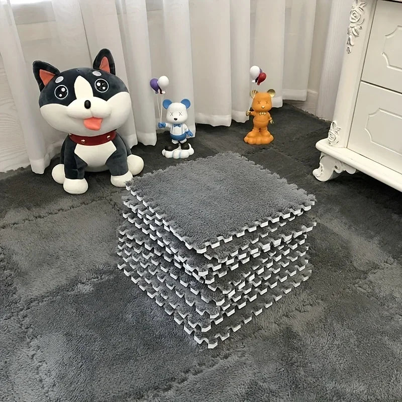 24PCS Solid interlocking foam mat