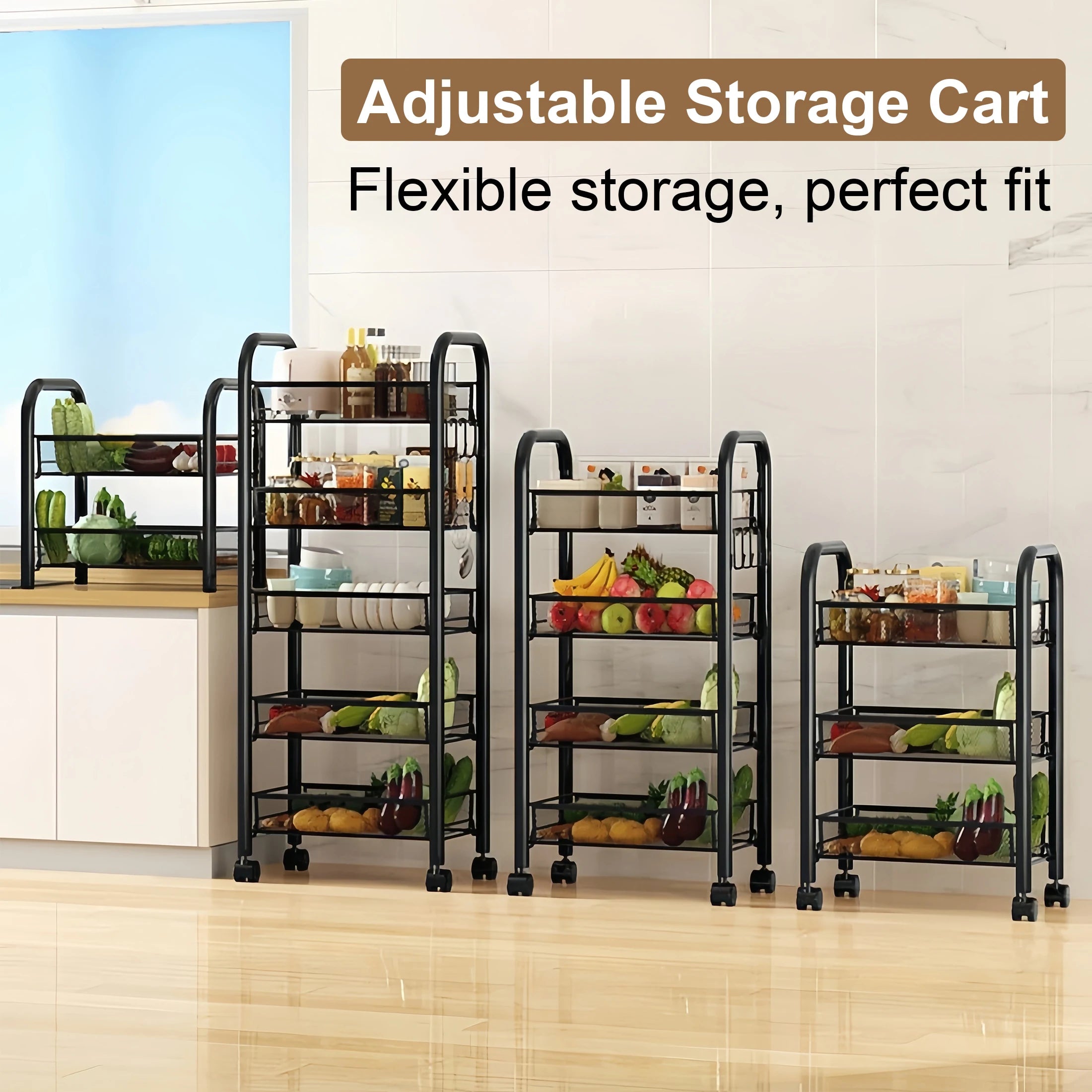 Multilayer Kitchen Storage Rack