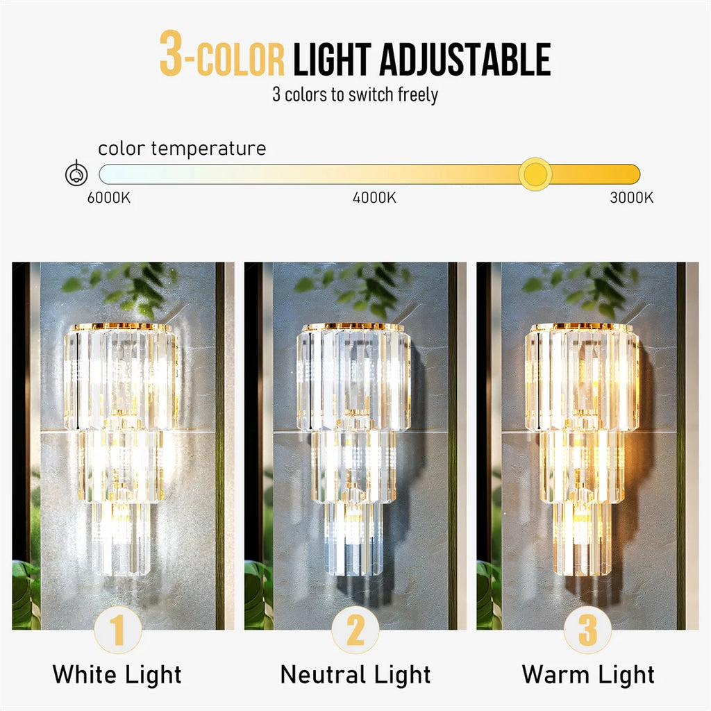 Modern Crystal Wall Lamp