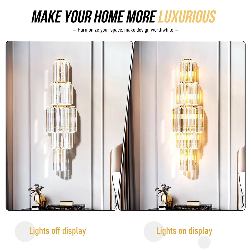 Modern Crystal Wall Lamp