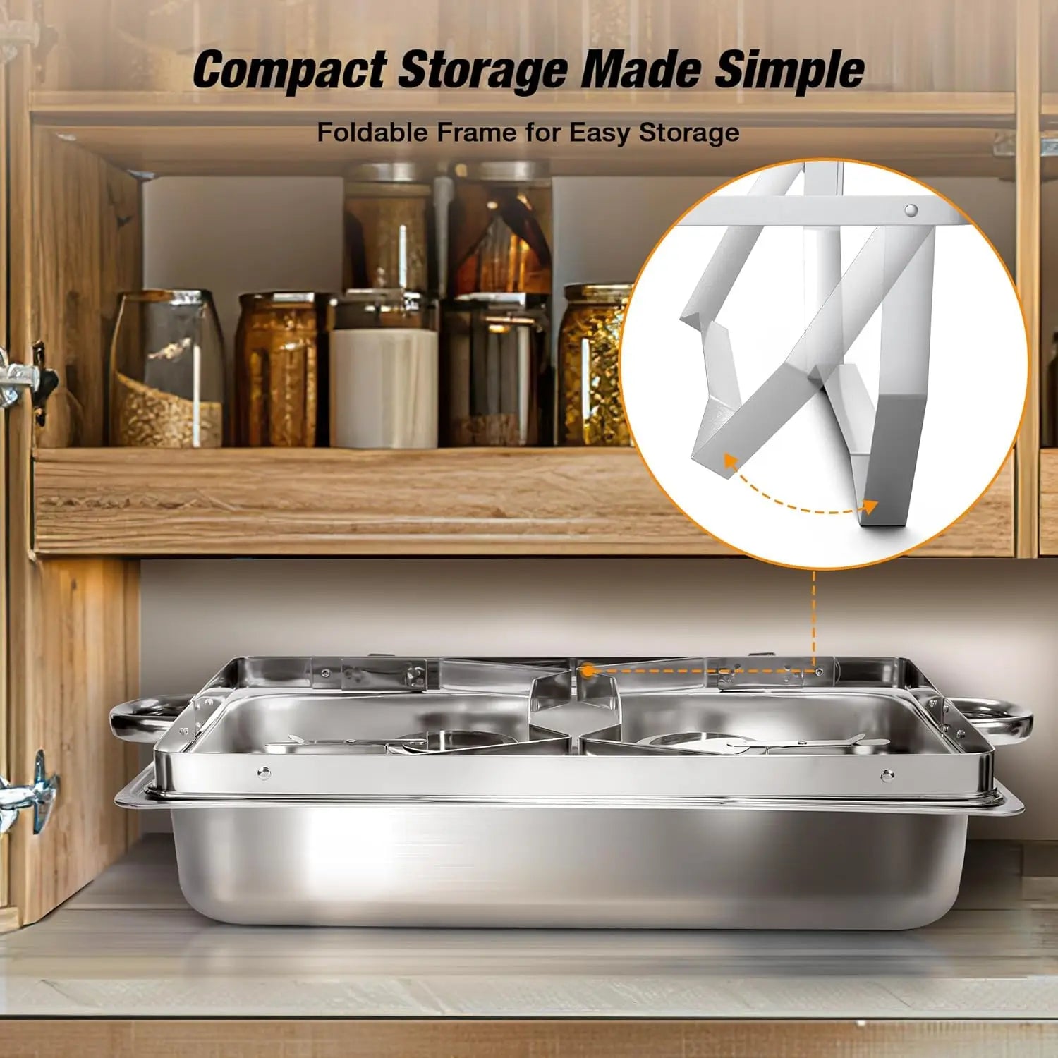 Chafing Dish Buffet Set Stainless Steel