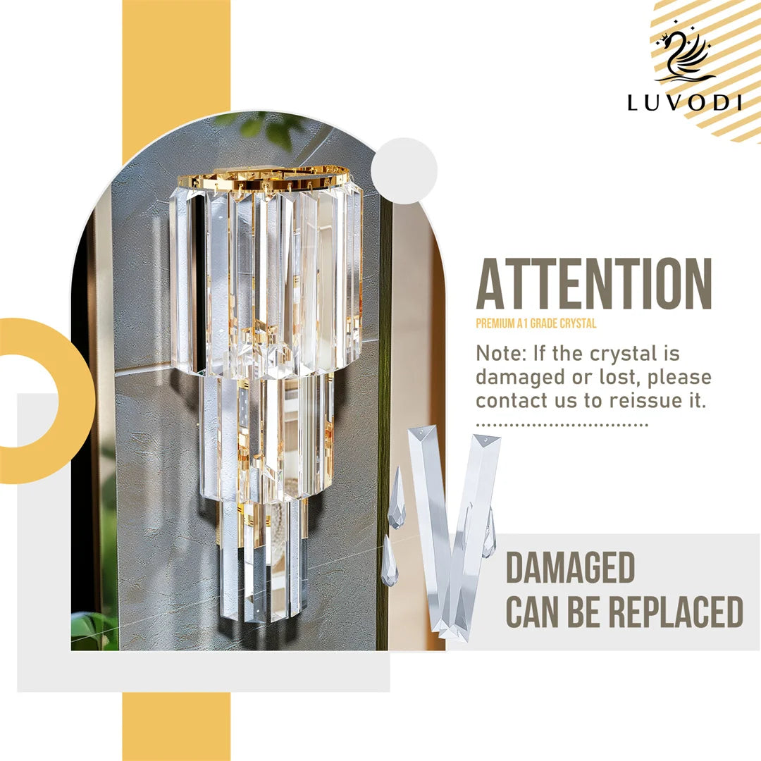 Modern Crystal Wall Lamp