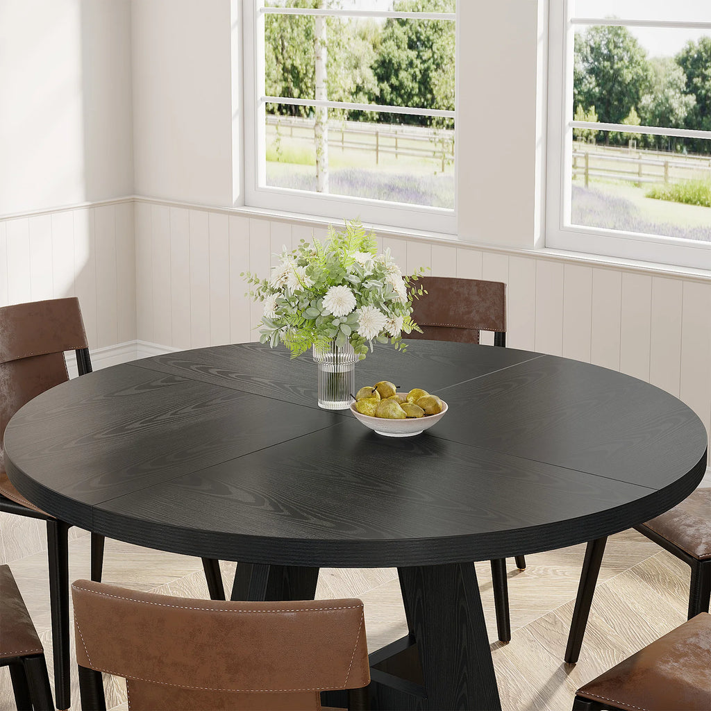 Round Dining Table for 4