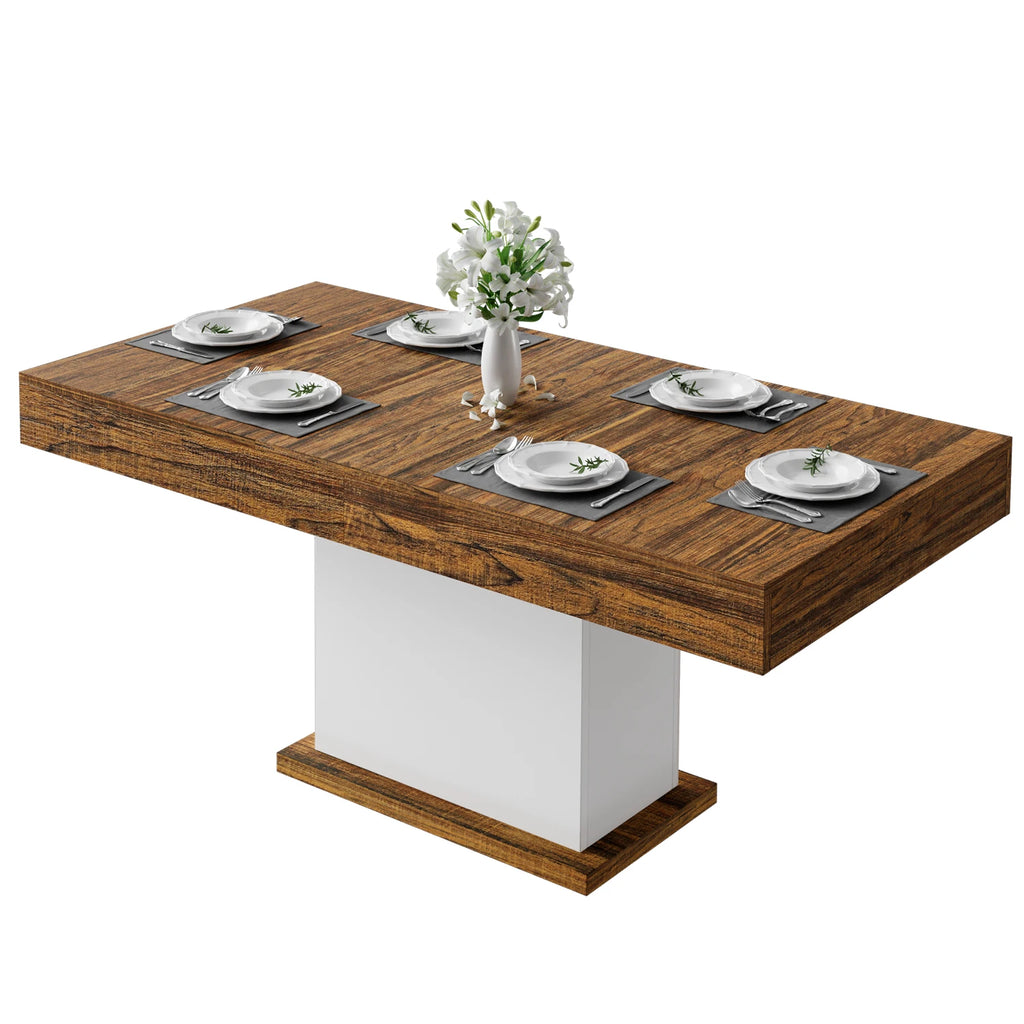 Dining Table with 2 Drawers