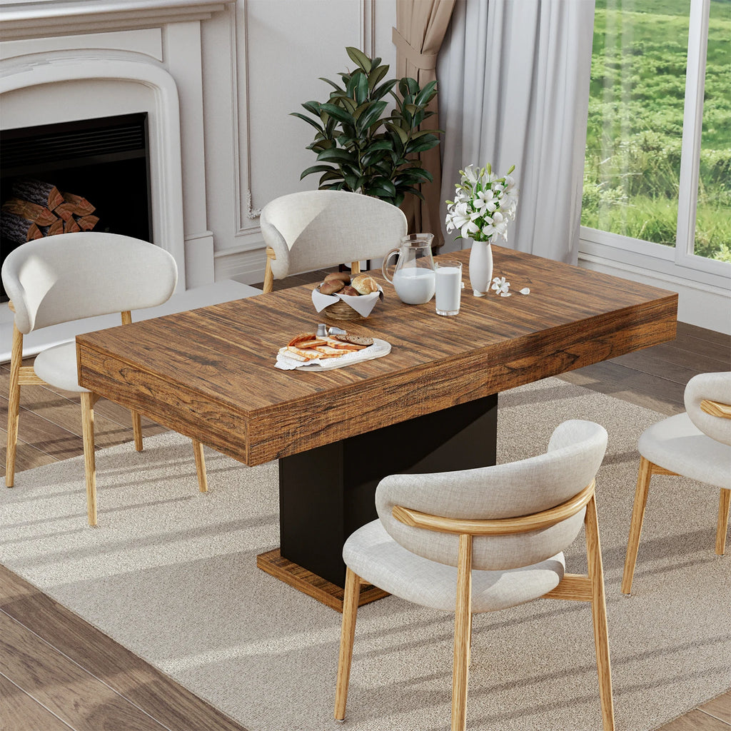 Dining Table with 2 Drawers