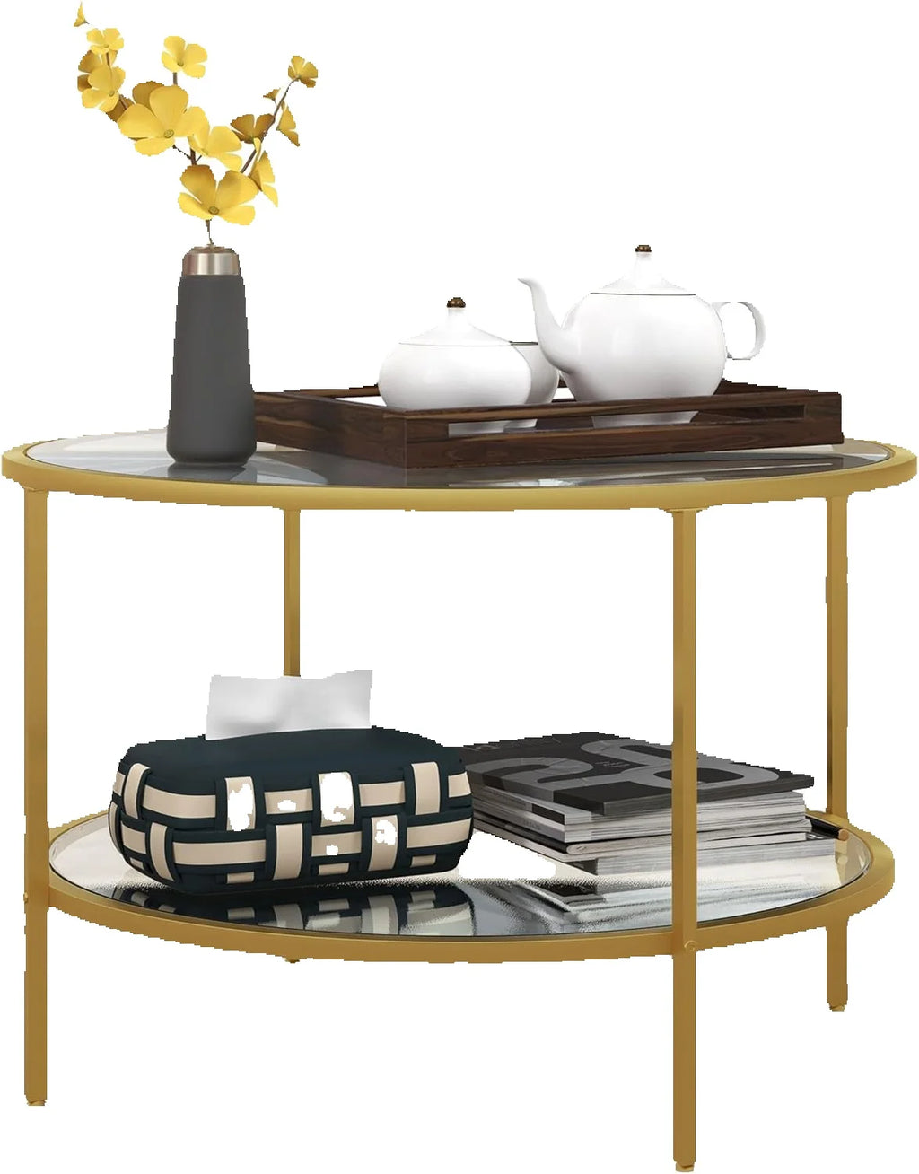 26" Round End Table