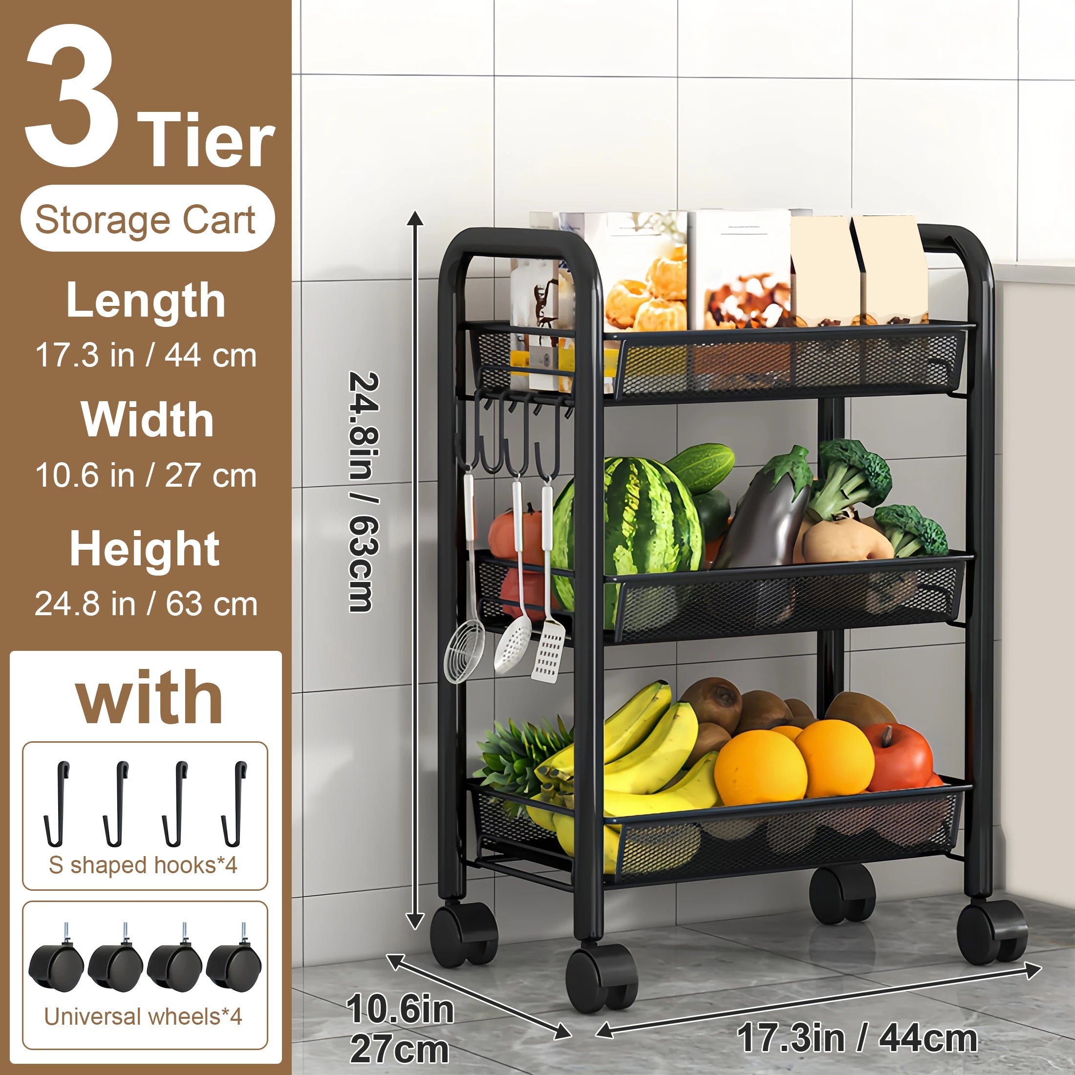 Multilayer Kitchen Storage Rack
