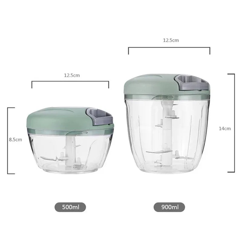 Manual Meat Mincer and Garlic Chopper