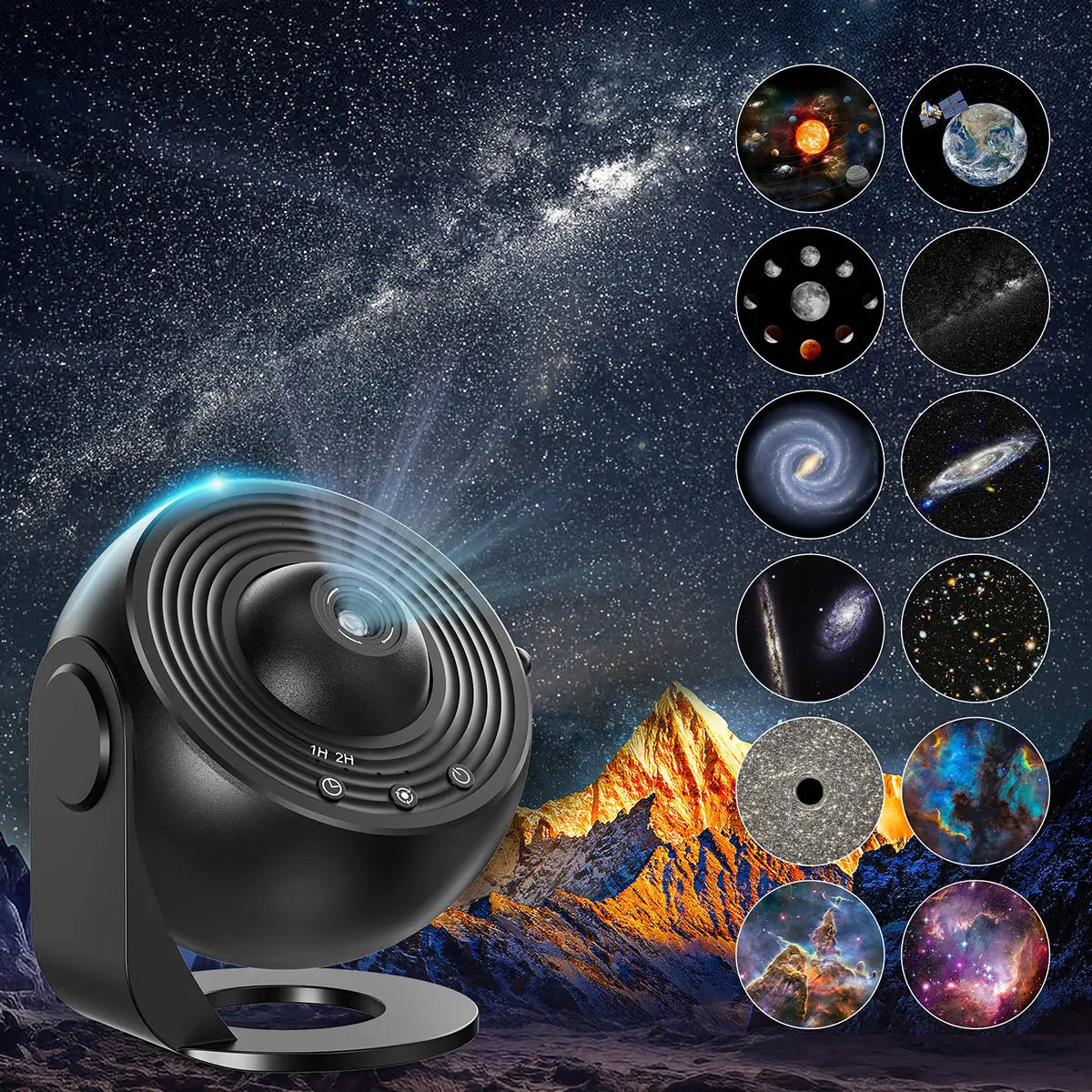 13 In 1 Galaxy Ultra Star Projector