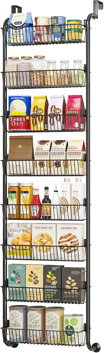 8-Tier Over Door Pantry Organizer