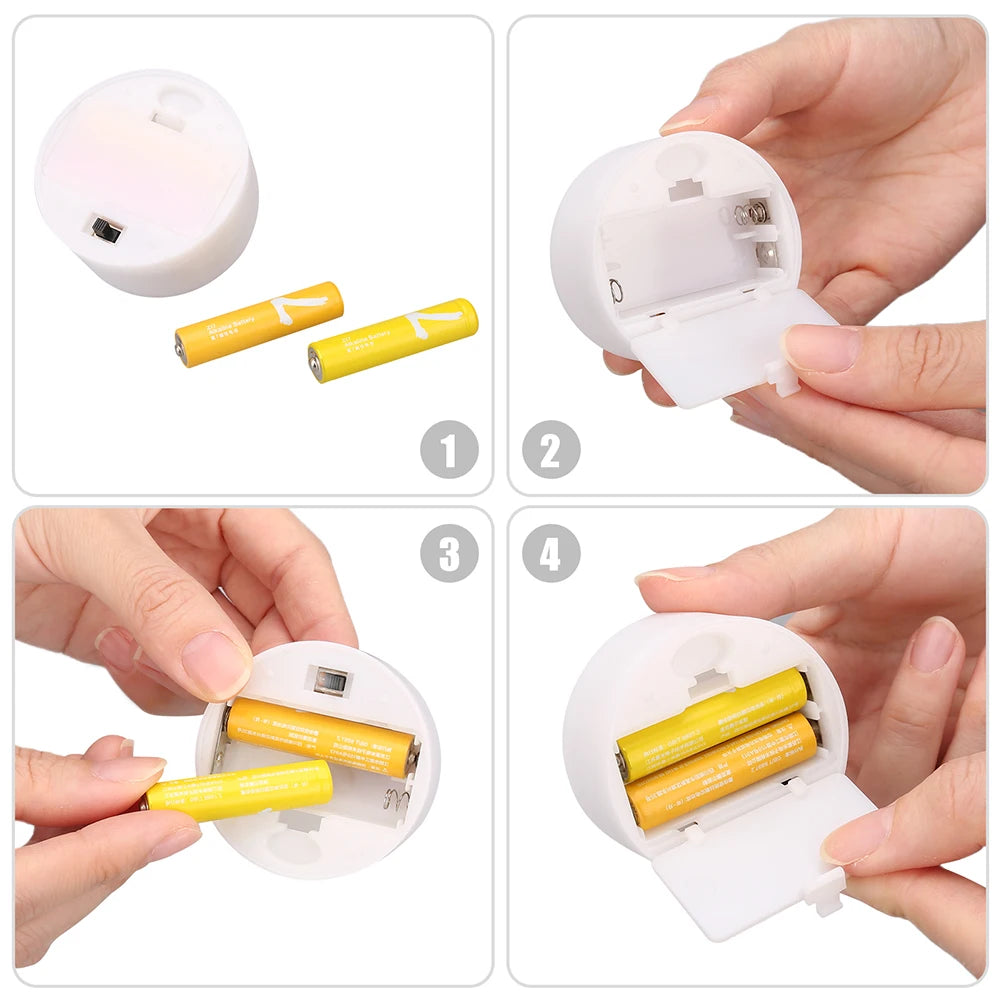 Flameless Flickering Battery Operated Tea Light Candles