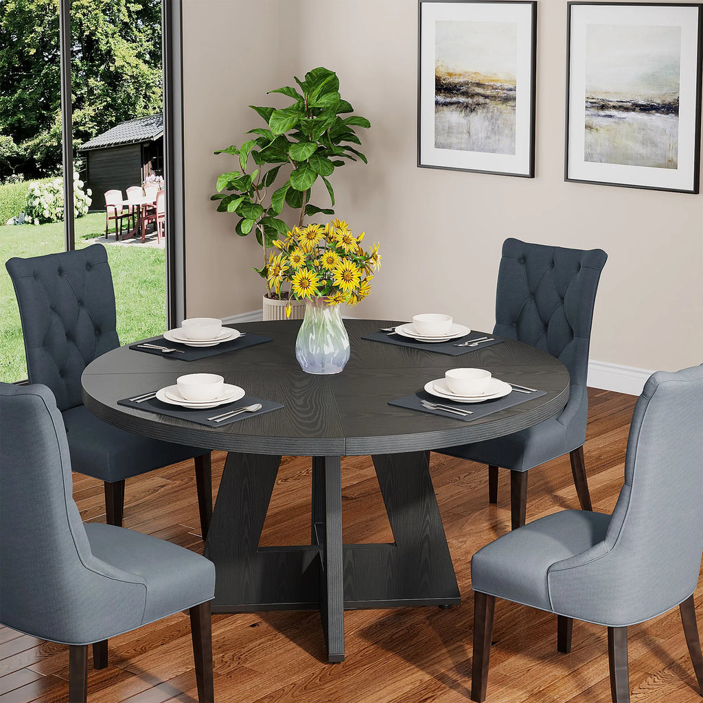 Round Dining Table for 4