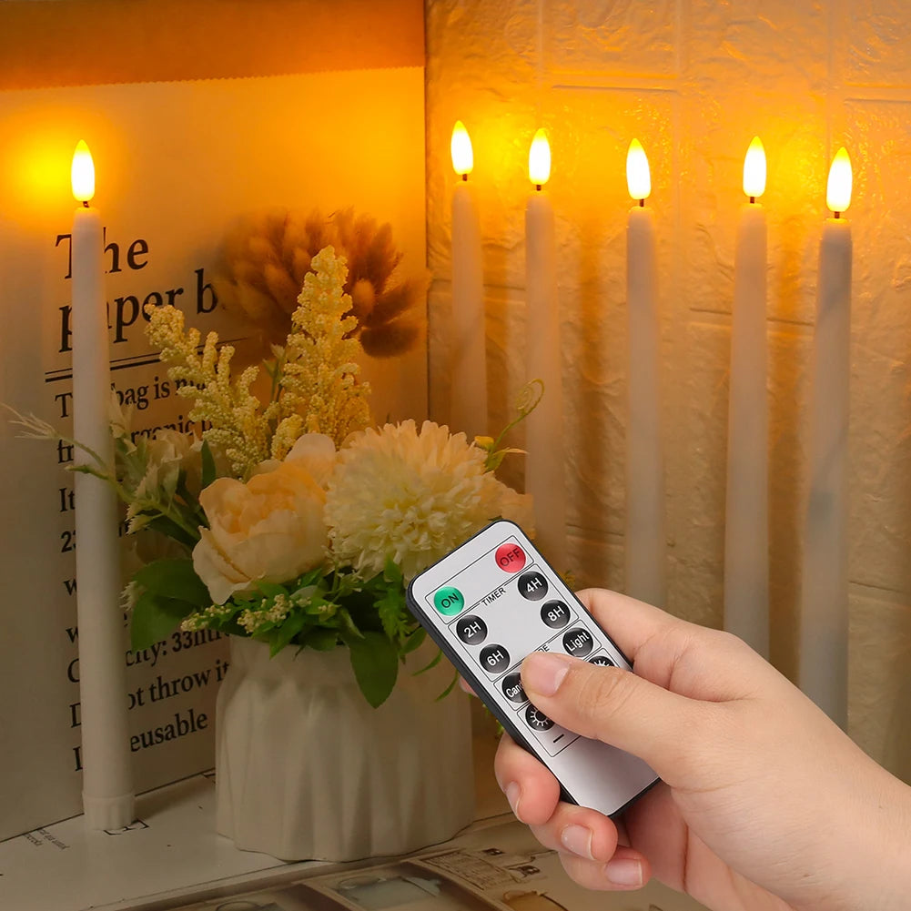 Flameless Flickering Battery Operated Tea Light Candles