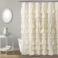 Ruffled Shower Curtain
