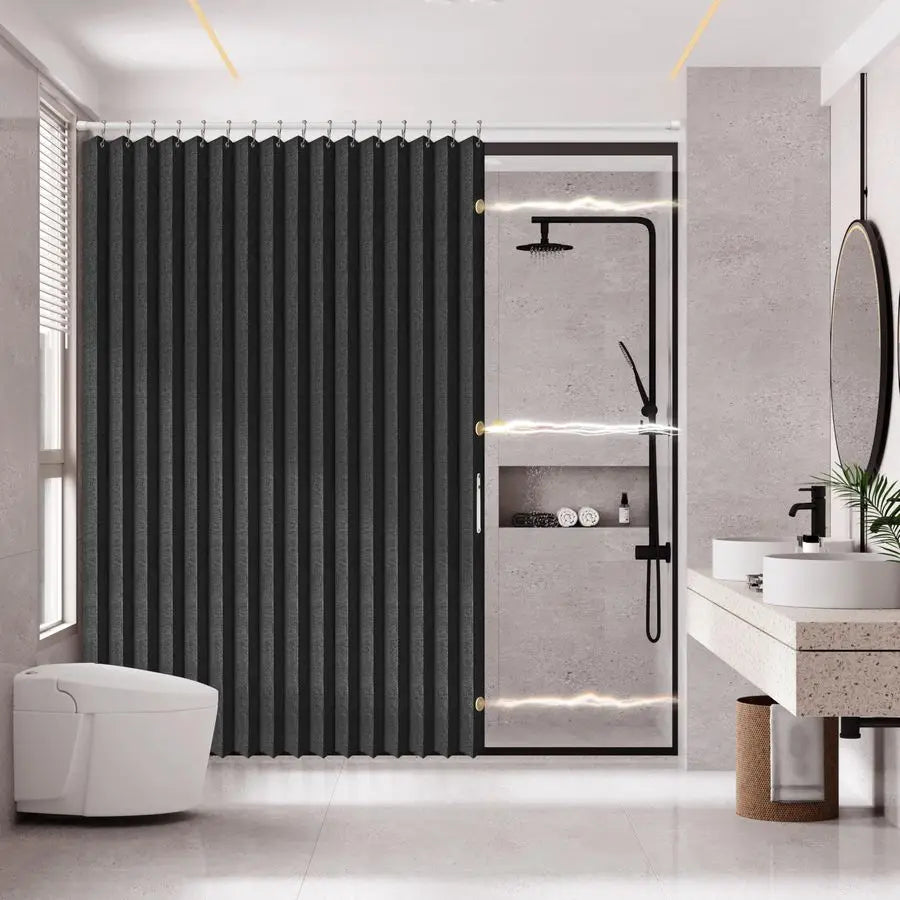 Accordion Shower Curtain