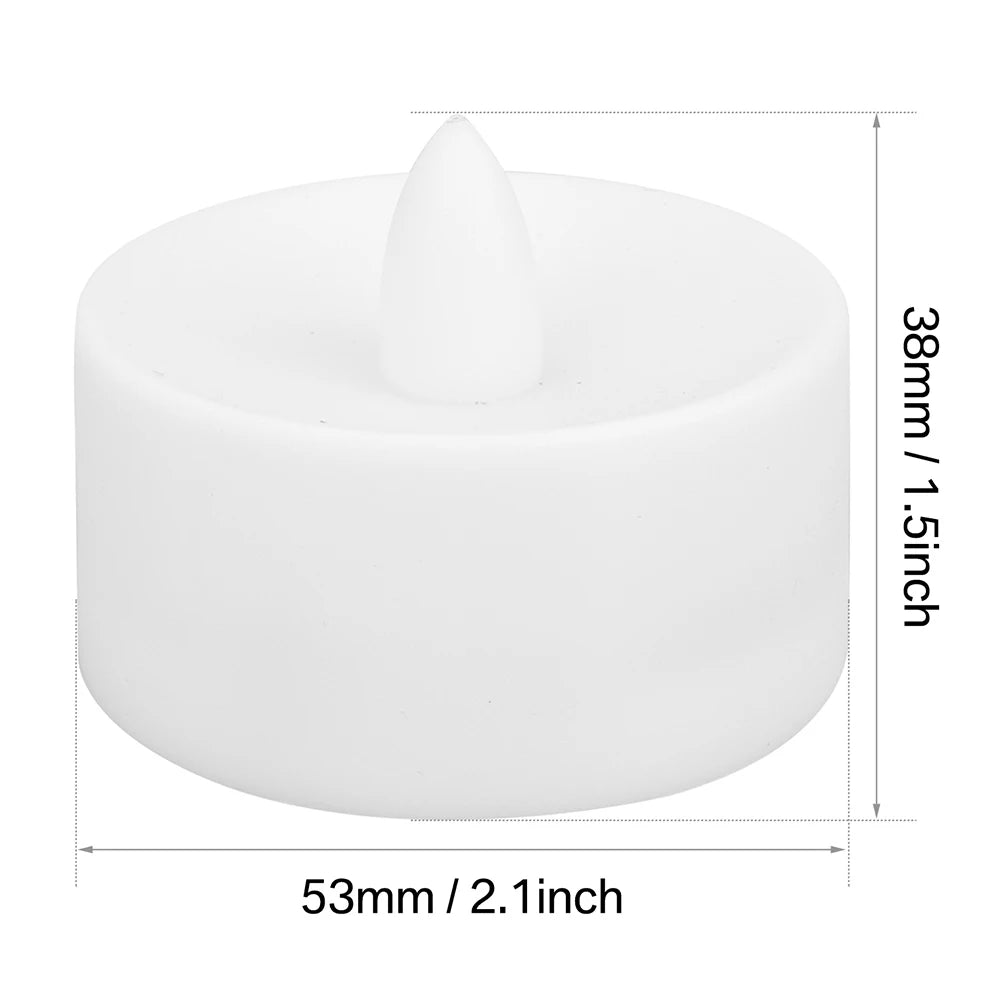 Flameless Flickering Battery Operated Tea Light Candles