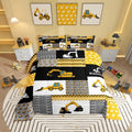 Excavator Comforter Set  for Children Kids