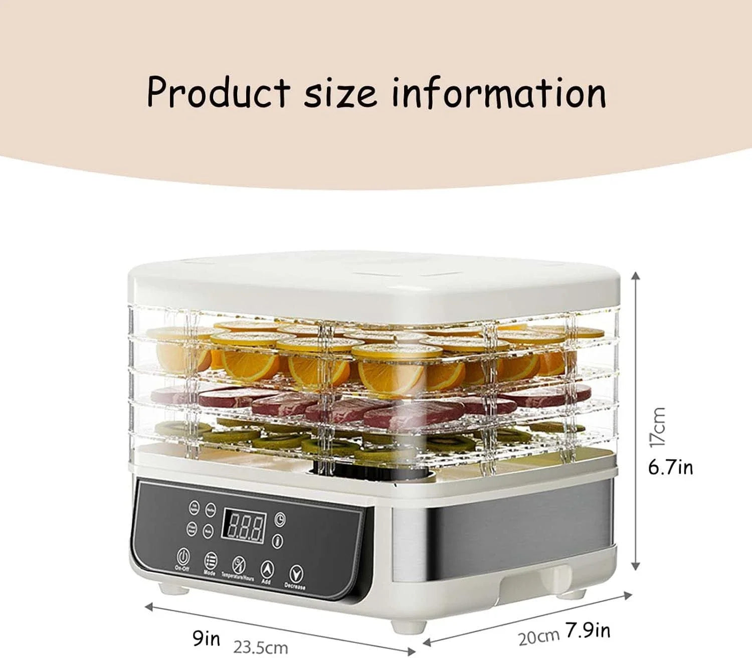 5-Layer Dry Fruit and Vegetable Machine