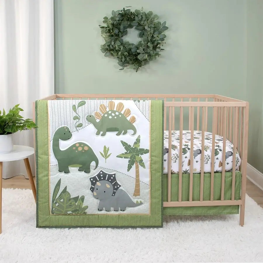 3 Piece Baby Crib Bedding Set