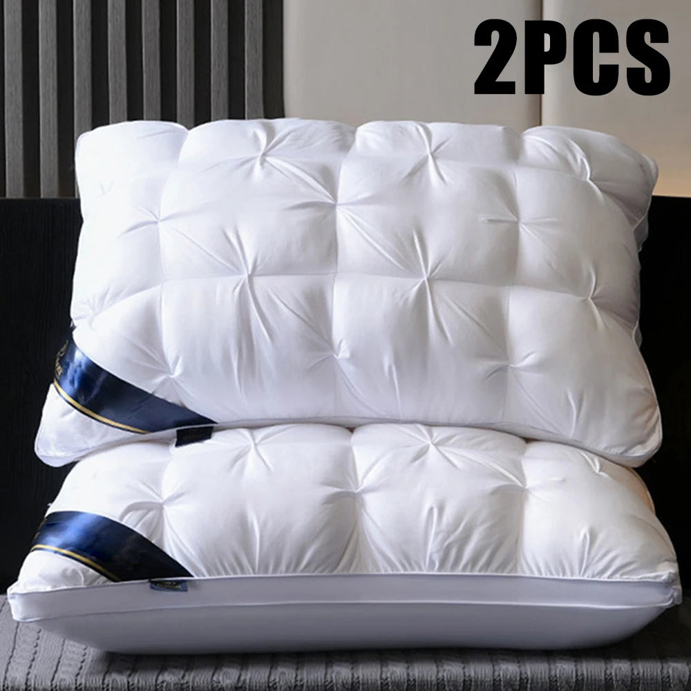 2PCS Pillow Set, Soft Support Pillows