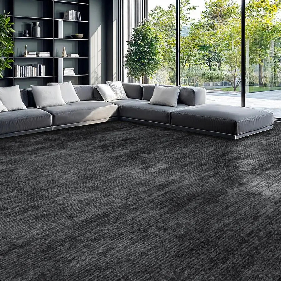Area Rugs for Living Room Stain Resistant Non Slip