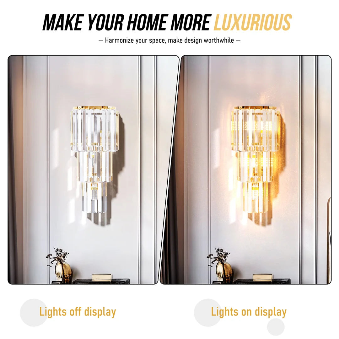 Modern Crystal Wall Lamp