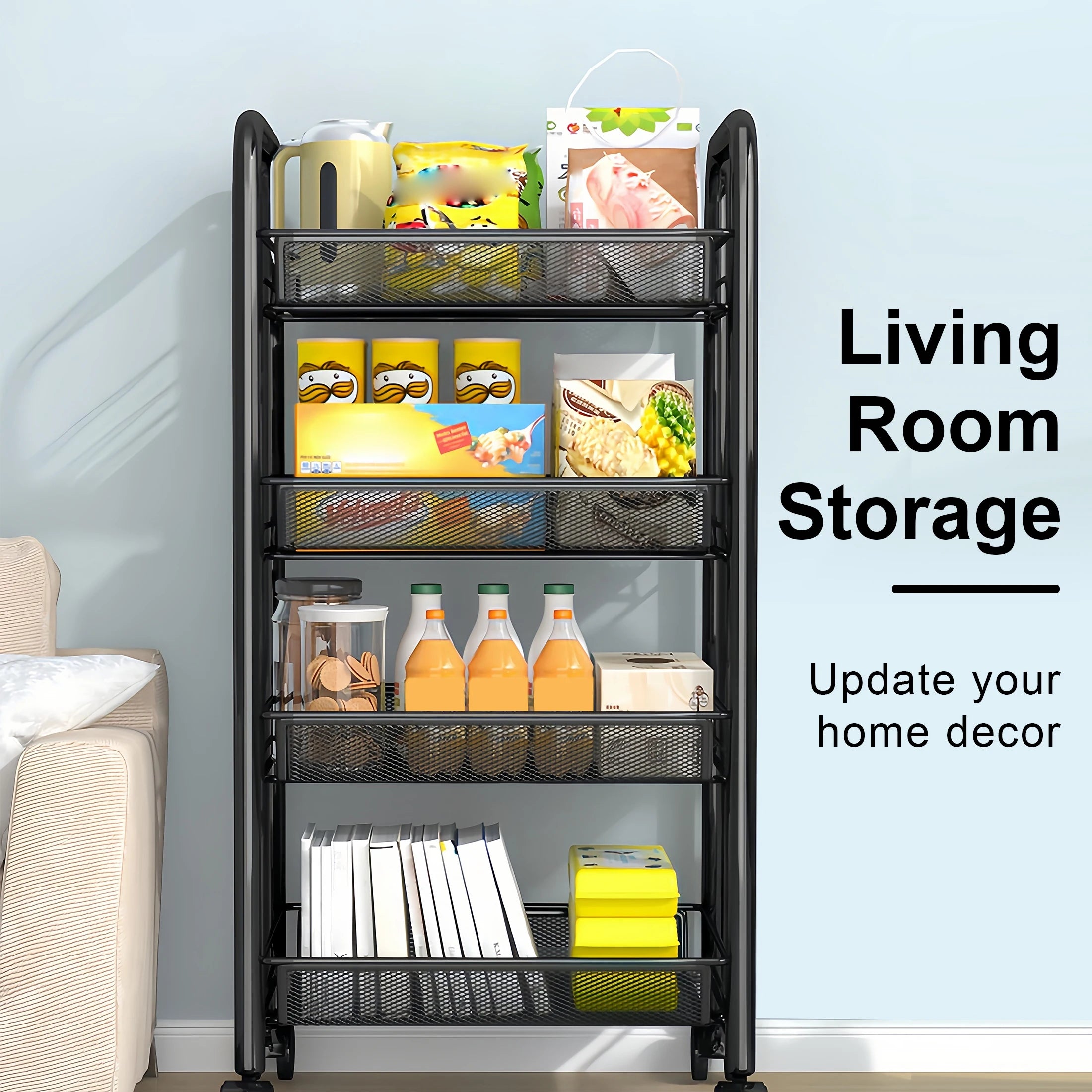 Multilayer Kitchen Storage Rack